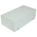 CAMDENBOSS CUABOX Series Grey Lid Aluminium Enclosure 35 mm x 105 mm x 125 mm CUABOX006