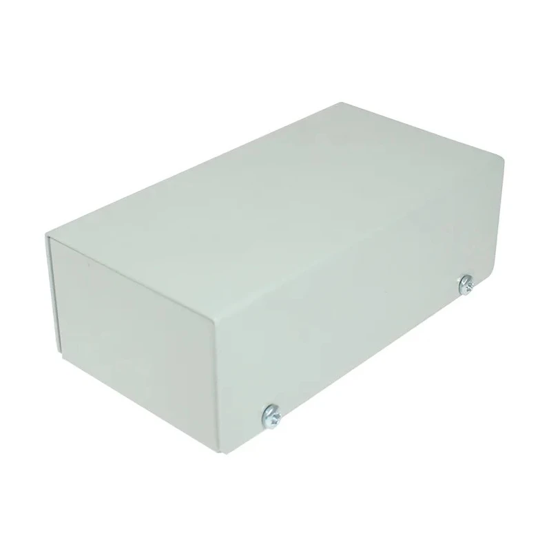 CAMDENBOSS CUABOX Series Grey Lid Aluminium Enclosure 35 mm x 105 mm x 125 mm CUABOX006