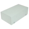 CAMDENBOSS CUABOX Series Grey Lid Aluminium Enclosure 35 mm x 105 mm x 125 mm CUABOX006