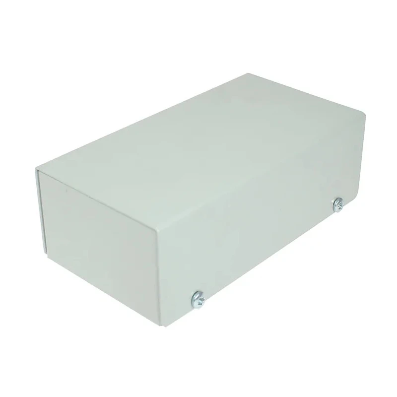 CAMDENBOSS CUABOX Series Grey Lid Aluminium Enclosure 45 mm x 155 mm x 105 mm CUABOX009