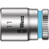 Wera Socket 1/4 in Drive 11 mm 6 Point Hex Chrome Vanadium Steel 23mm Overall Length 05003510001
