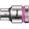 Wera 3/8 in Drive 8 mm 6 Point Hex Chrome Vanadium Steel Socket, 29mm Overall Length 05003553001