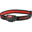 Coast Black LED Head Torch 37 lm, Flood Beam, IPX4 Weather Resistant, 2 AAA Batteries FL14 Black