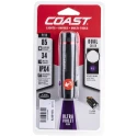 Coast UV LED Torch Black 59 lm, Aluminium Housing, 3x AAA Batteries, 101 mm PX10