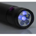 Coast UV LED Torch Black 59 lm, Aluminium Housing, 3x AAA Batteries, 101 mm PX10