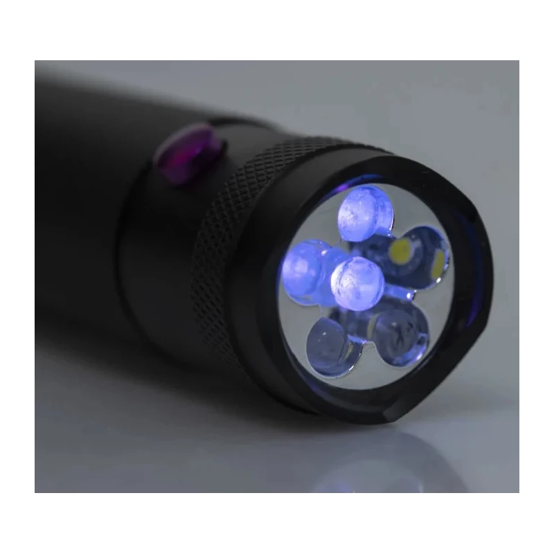 Coast UV LED Torch Black 59 lm, Aluminium Housing, 3x AAA Batteries, 101 mm PX10