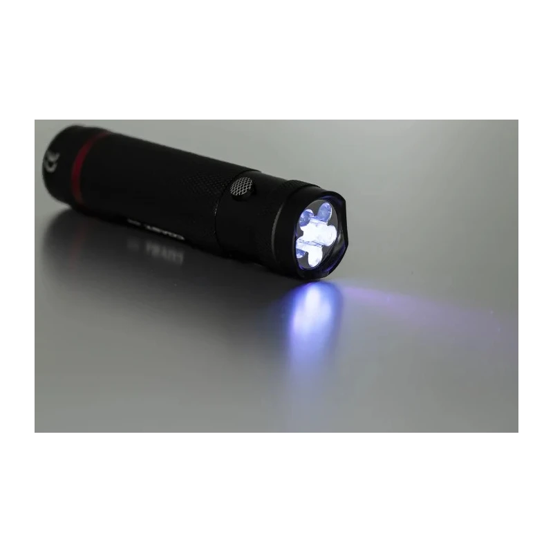Coast UV LED Torch Black 59 lm, Aluminium Housing, 3x AAA Batteries, 101 mm PX10