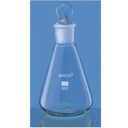 borosil-erlenmeyer-conical-flask-narrow-mouth-with-i-c-joint-glass-stopper-25-ml-5020009-41064-1