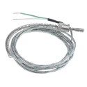 RS PRO Type K Thermocouple Stainless Steel Probe 175 mm Length, 6 mm Diameter, 0 °C to 1100 °C 621-2221