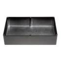 RS PRO Die Cast Aluminium Enclosure Black Lid 55.9 mm Height x 222.1 mm Length x 145.9 mm Width 621-4968