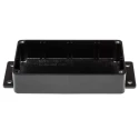 RS PRO Flanged Black Black Lid Die Cast Aluminium Enclosure IP66 30mm x 139.7mm x 63.8mm 621-5012
