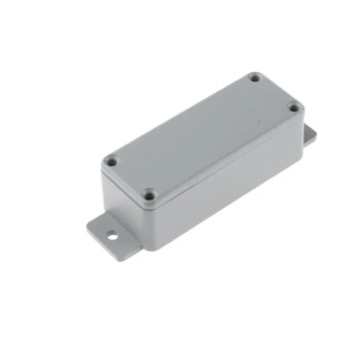 RS PRO Flanged Grey Lid Die Cast Aluminium Enclosure IP66 30 mm x 113.9 mm x 35.1 mm 621-5028