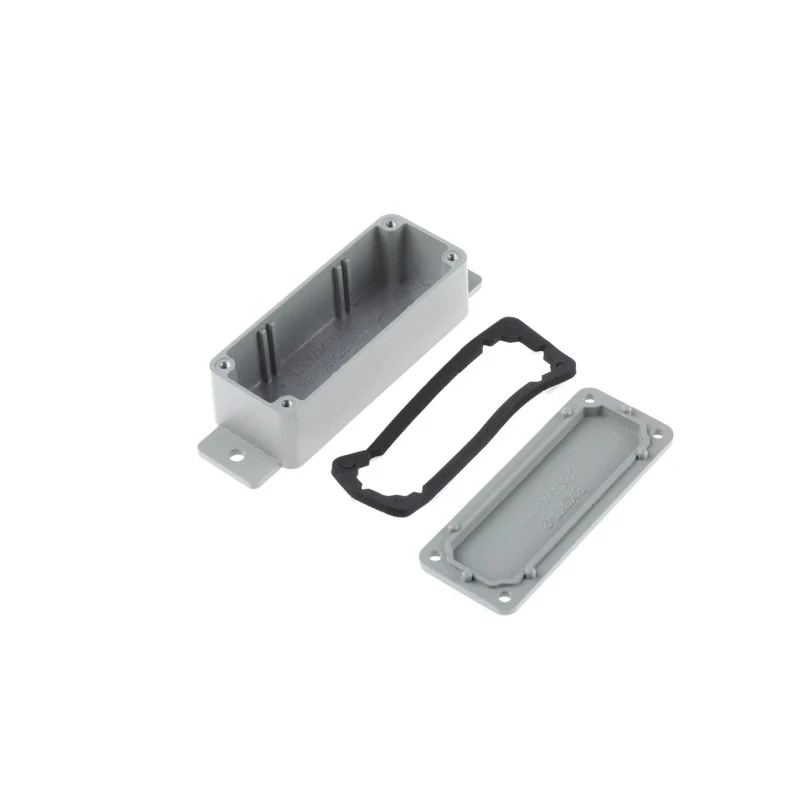 RS PRO Flanged Grey Lid Die Cast Aluminium Enclosure IP66 30 mm x 113.9 mm x 35.1 mm 621-5028