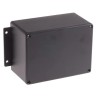 RS PRO Flanged Black Black Lid Die Cast Aluminium Enclosure IP66 76.5 mm x 168.7 mm x 101.6 mm 621-5034