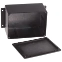RS PRO Flanged Black Black Lid Die Cast Aluminium Enclosure IP66 76.5 mm x 168.7 mm x 101.6 mm 621-5034