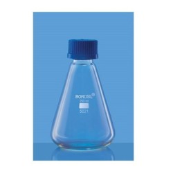 borosil-erlenmeyer-conical-flask-with-screw-cap-100-ml-5021016-41073