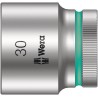 Wera 1/2 in Drive 30 mm 6 Point Hex Socket, 42mm Overall Length 05003616001