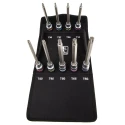 Wera 9-Piece 1/2 in Zyklop Socket Set Chrome Molybdenum Steel, Chrome Finish 05004212001
