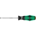 Wera Standard Slotted Screwdriver, 0.8 mm Tip Thickness, 5 mm Tip Width, 100 mm Blade Length, 198 mm Overall 05007610001
