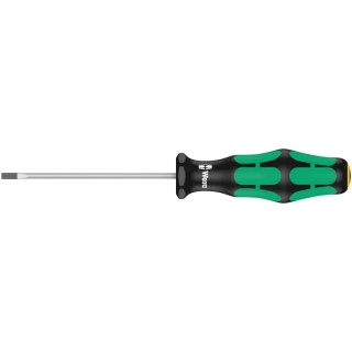 Wera Standard Screwdriver with 75 mm Blade and 145 mm Overall Length, Insulated Ergonomic Grip, Non-Sparking 05008007001