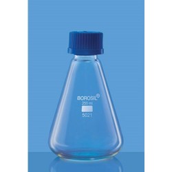 borosil-erlenmeyer-conical-flask-with-screw-cap-100-ml-5021016-41073-1