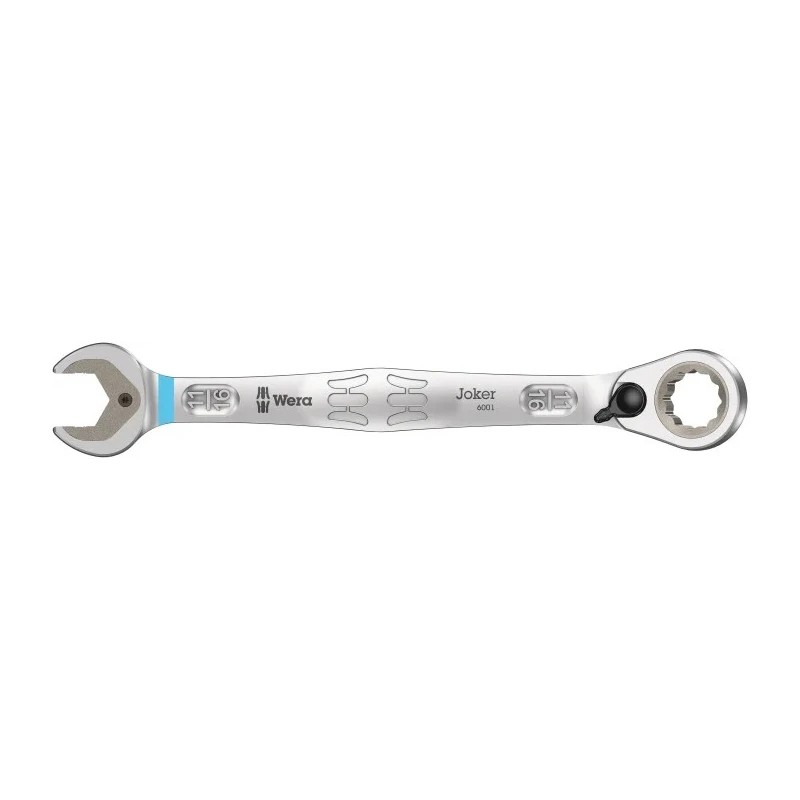 Wera Combination Ratchet Spanner Chrome Alloy Steel 234mm Overall 11/16 in 05020081001