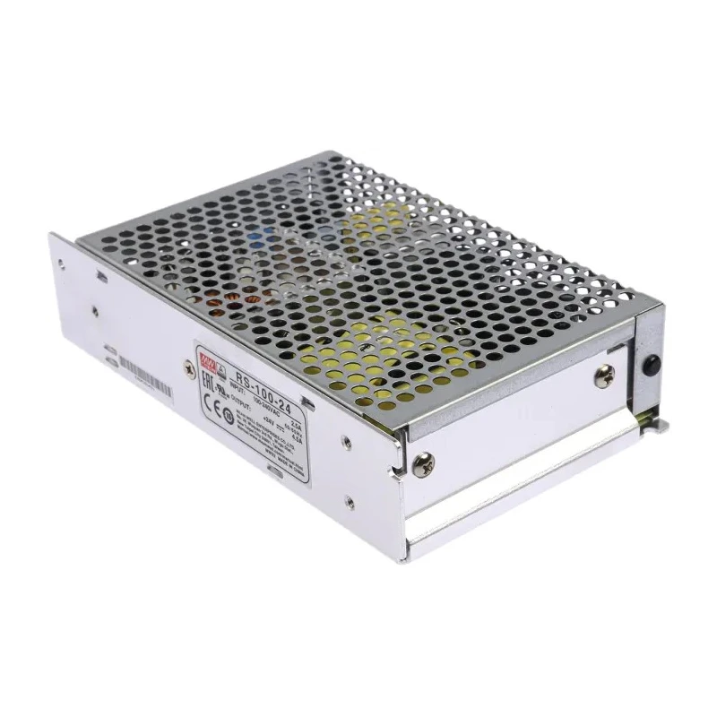 MEAN WELL RS-100-24 Switching Power Supply 24V DC 108W Universal Input 88-264V AC RS-100-24