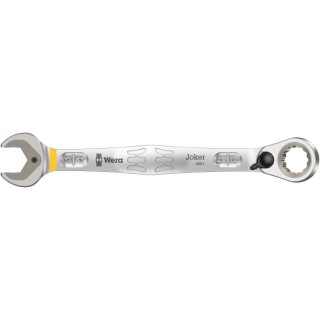 Wera Combination Ratchet Spanner Chrome Alloy Steel 246mm Overall 3/4 in 05020082001