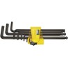 Wera 9 Piece L Imperial Hex Key Set With Hex Sizes 5/64 to 3/8 Inch BlackLaser Finish 05022171001