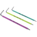 Wera 9 Piece L Metric Hex Key Set 1.5 to 10 mm Stainless Steel Chrome Finish 05022669001