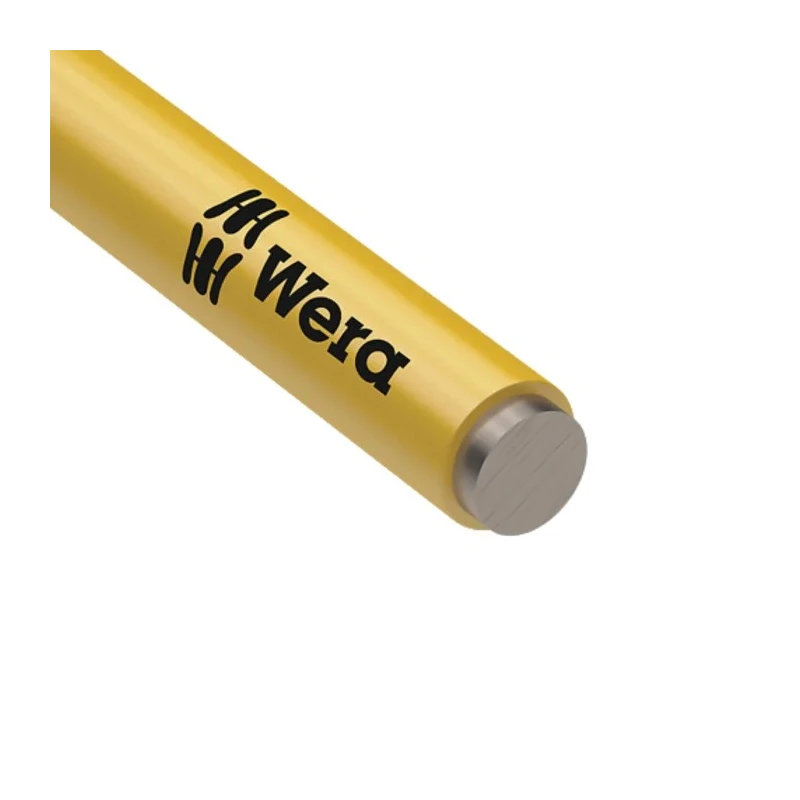 Wera 9 Piece L Metric Hex Key Set 1.5 to 10 mm Stainless Steel Chrome Finish 05022669001