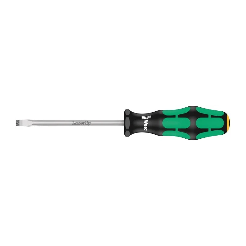 Wera Standard Insulated Screwdriver 2 mm x 12 mm Tip, 250 mm Blade, 367 mm Overall 05110105001
