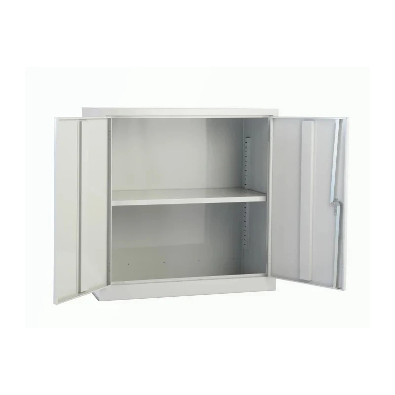 RS PRO 2 Door Mild Steel Floor Standing Cabinet 915 mm Width x 915 mm Height x 457 mm Depth 621-1672