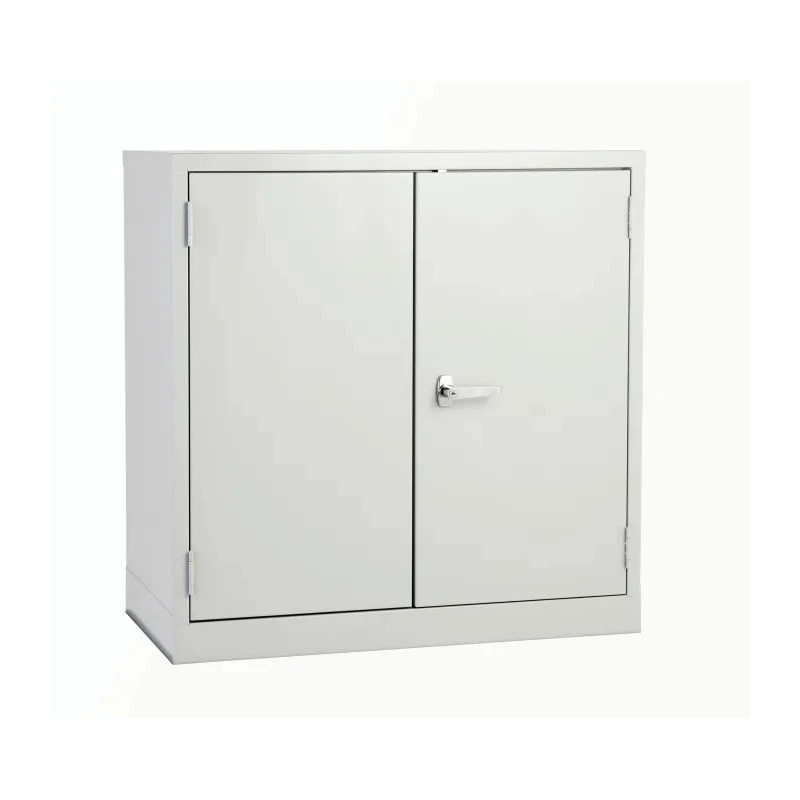 RS PRO 2 Door Mild Steel Floor Standing Cabinet 915 mm Width x 915 mm Height x 457 mm Depth 621-1672