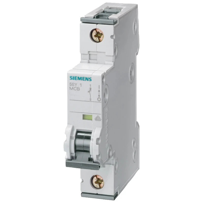 Siemens SENTRON Miniature Circuit Breaker 1-Pole 2A Type C 440V AC 440V DC 10 kA Breaking Capacity 5SY4102-7