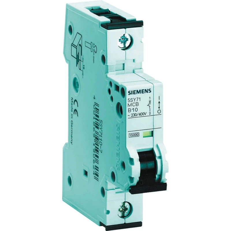 Siemens SENTRON Miniature Circuit Breaker, 1-Pole, 16A, Type B, 400V AC, 15 kA Breaking Capacity 5SY7116-6