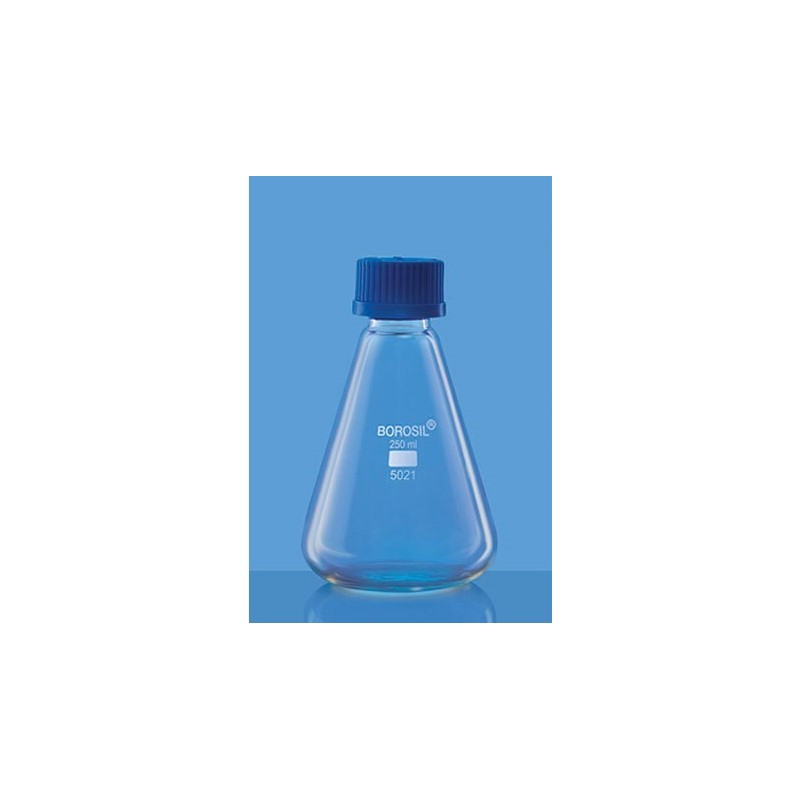 borosil-erlenmeyer-conical-flask-with-screw-cap-100-ml-5021016-41073-1