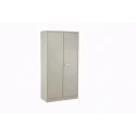 RS PRO Grey Mild Steel Lockable 2 Door Cabinet 1.83 m Height x 915 mm Width x 457 mm Depth 621-1694