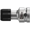 Wera 1/2 in Square Drive Chrome Vanadium Steel Socket Adapter 69mm Overall 05003641001