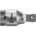 Wera 1/2 in Square Drive Adapter Socket 52mm Overall Chrome Vanadium Steel 05003639001