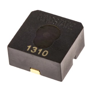 RS Pro 83 dB Surface Mount Continuous Internal Drive Piezo Buzzer 7.8 mm Height 16.9 mm Depth 3–20 V DC 6221326P