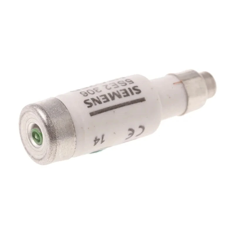 Siemens Neozed Fuse D01 Ceramic Body 6A, 400V AC, gG Classification 5SE2306