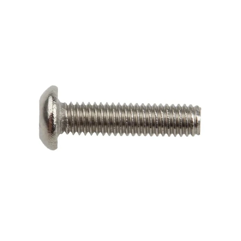 RS PRO Plain Stainless Steel Button Tamper Proof Security Screw M3 x 12 mm 621-2625