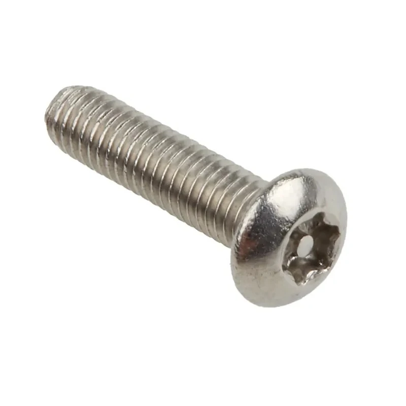 RS PRO Plain Stainless Steel Button Tamper Proof Security Screw M3 x 12 mm 621-2625