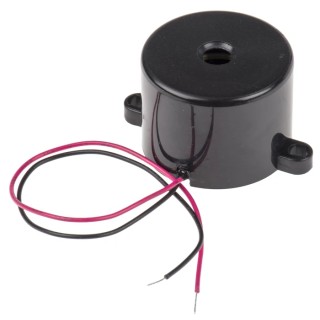 RS PRO 88 dB Panel Mount High & Low Internal 32 mm Diameter Buzzer 44 mm Length 3 V dc Min 18 V dc Max 622-1477
