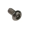 RS PRO Stainless Steel Tamper Proof Security Screw M3 x 6 mm Plain Button Head Pin Hex Recess 621-2631