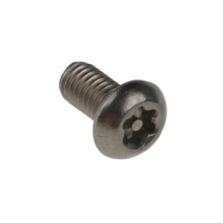 RS PRO Stainless Steel Tamper Proof Security Screw M3 x 6 mm Plain Button Head Pin Hex Recess 621-2631