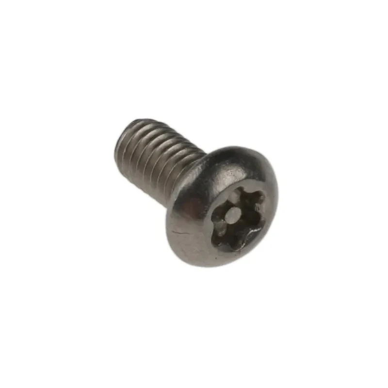 RS PRO Stainless Steel Tamper Proof Security Screw M3 x 6 mm Plain Button Head Pin Hex Recess 621-2631