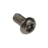 RS PRO Stainless Steel Tamper Proof Security Screw M3 x 6 mm Plain Button Head Pin Hex Recess 621-2631