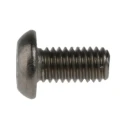 RS PRO Stainless Steel Tamper Proof Security Screw M3 x 6 mm Plain Button Head Pin Hex Recess 621-2631